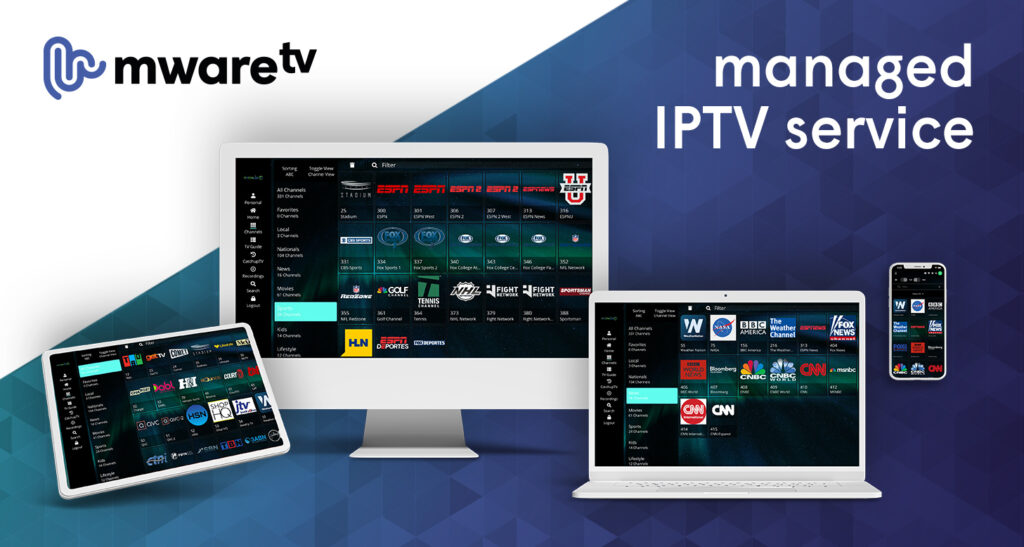 MwareTV offers a one-stop Managed IPTV Service at NAB