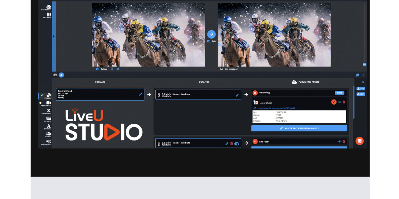 LiveU Launches LiveU Studio, the First Cloud IP Live Video Production Service to Natively Support LRT™
