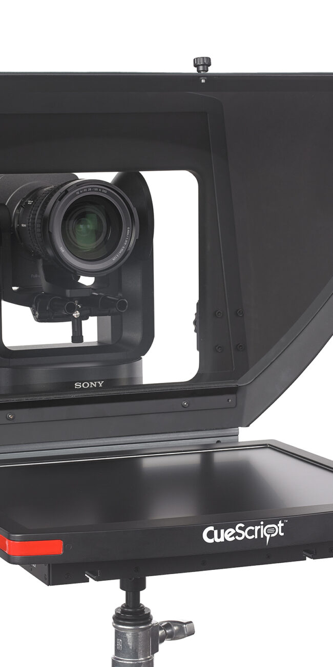 CueScript Introduces Custom Prompting Solution Specifically Designed for Sony Electronics’ FR7 PTZ Camera at NAB 2023