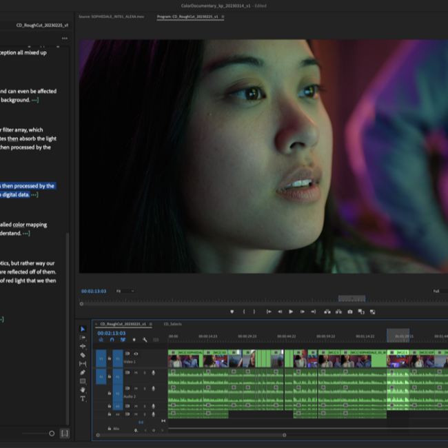 Adobe Introduces Text-Based Video Editing for Premiere Pro