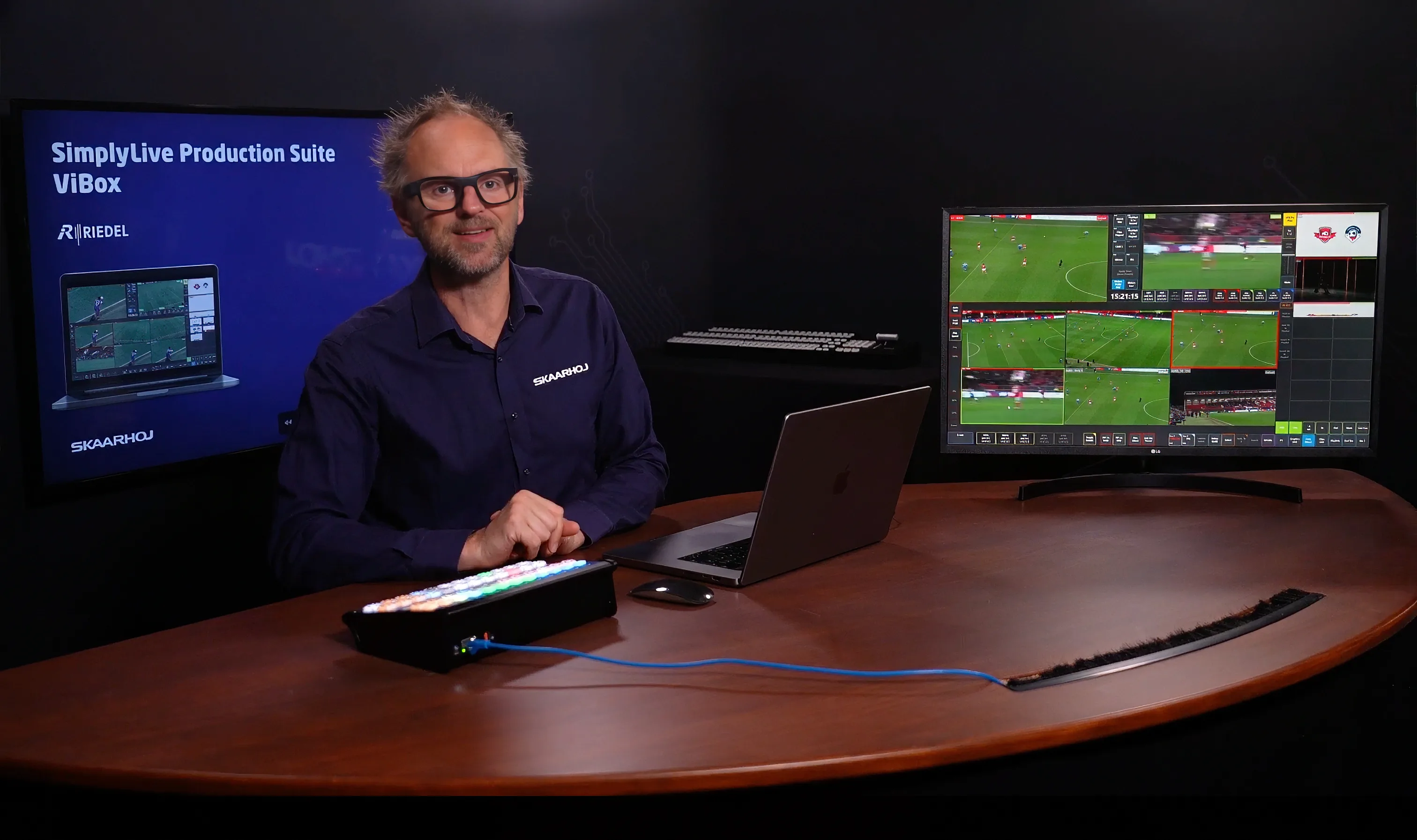 Riedel and SKAARHOJ Partner on SimplyLive Integration