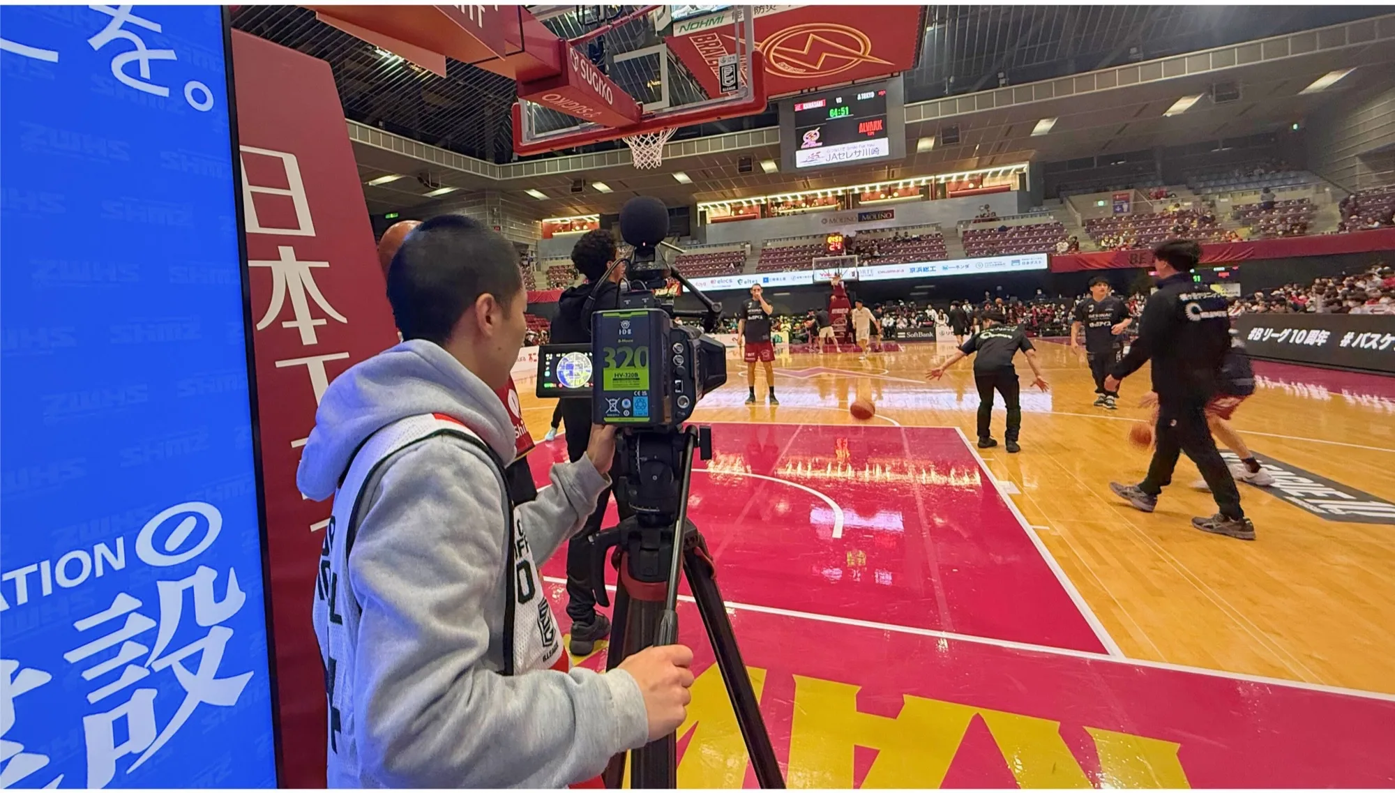 Immersive Basketball Experience Captured with URSA Cine Cameras